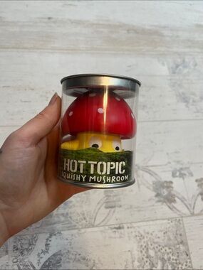 Hot Topic Squishy Mushroom Stress Toy